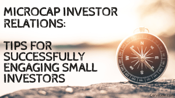 Microcap Investor Relations: Tips for Successfully Engaging Small Investors