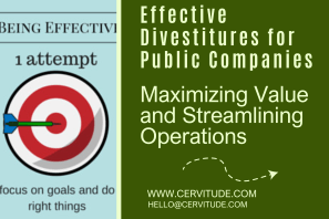 Effective Divestitures for Public Companies: Maximizing Value and Streamlining Operations